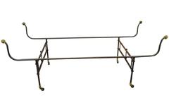 French 19th Century Collapsible Campaign Bed