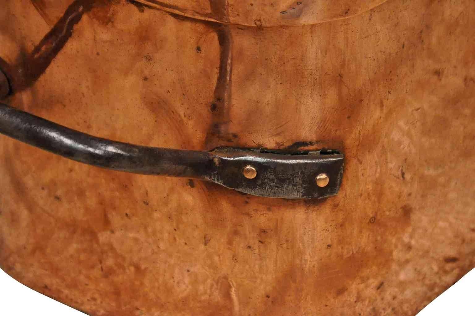 French 18th Century Lidded Copper Pot, Cookware 2