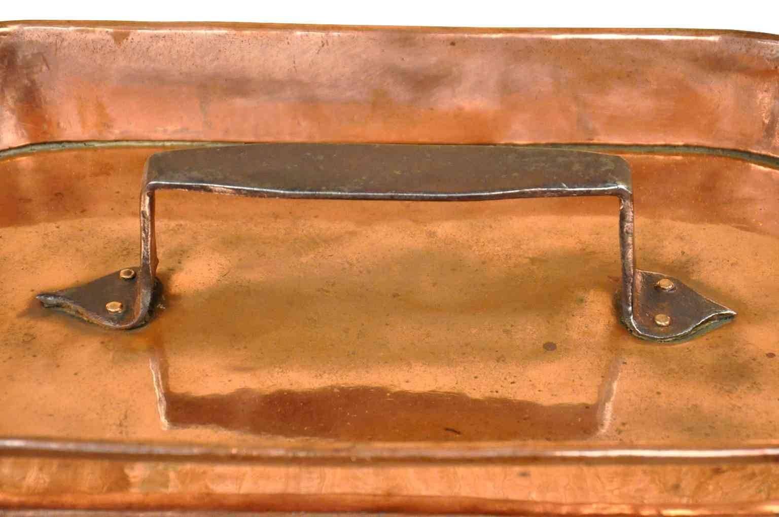 French 18th Century Lidded Copper Pot, Cookware 3
