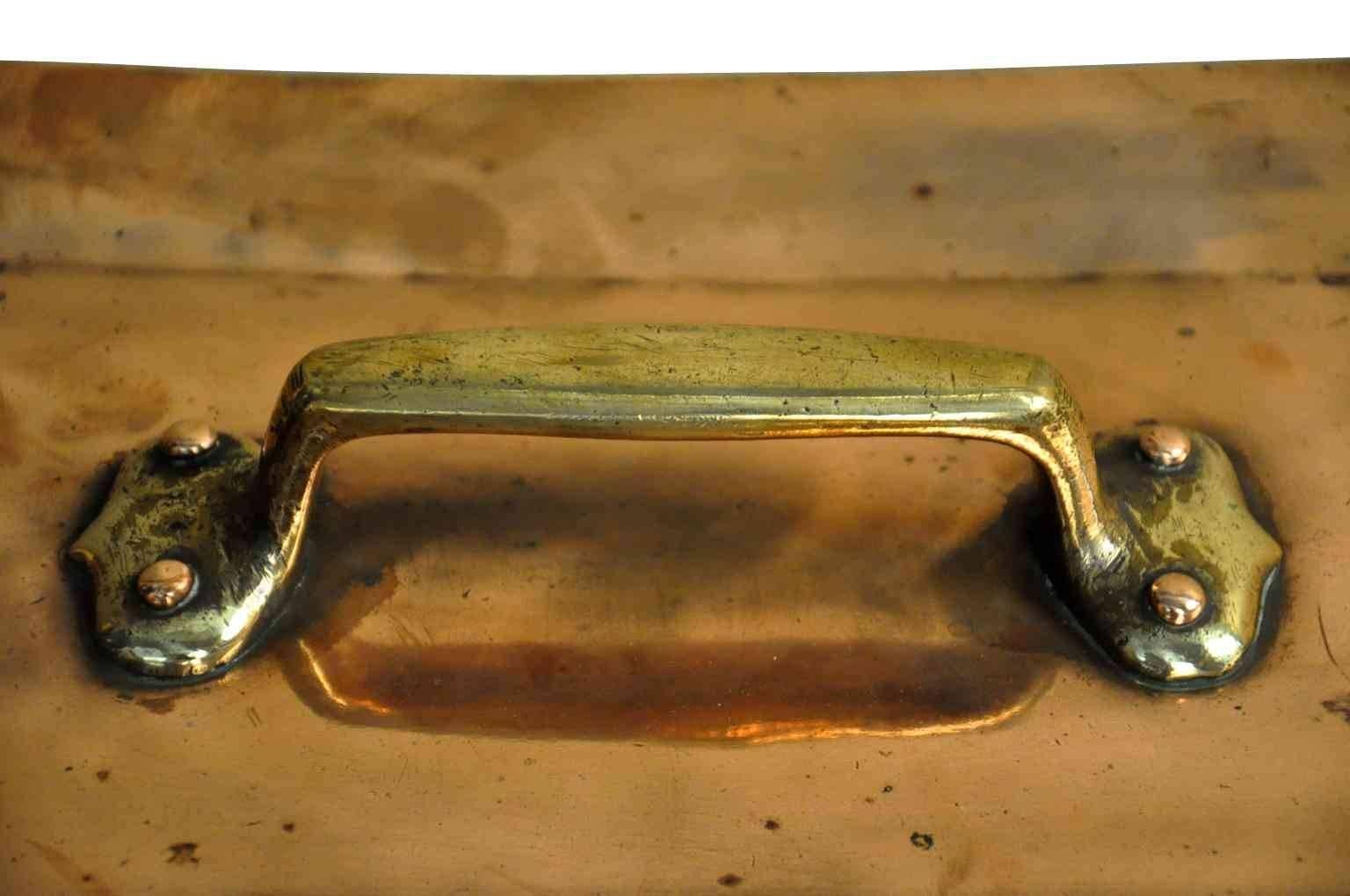 18th century copper pots
