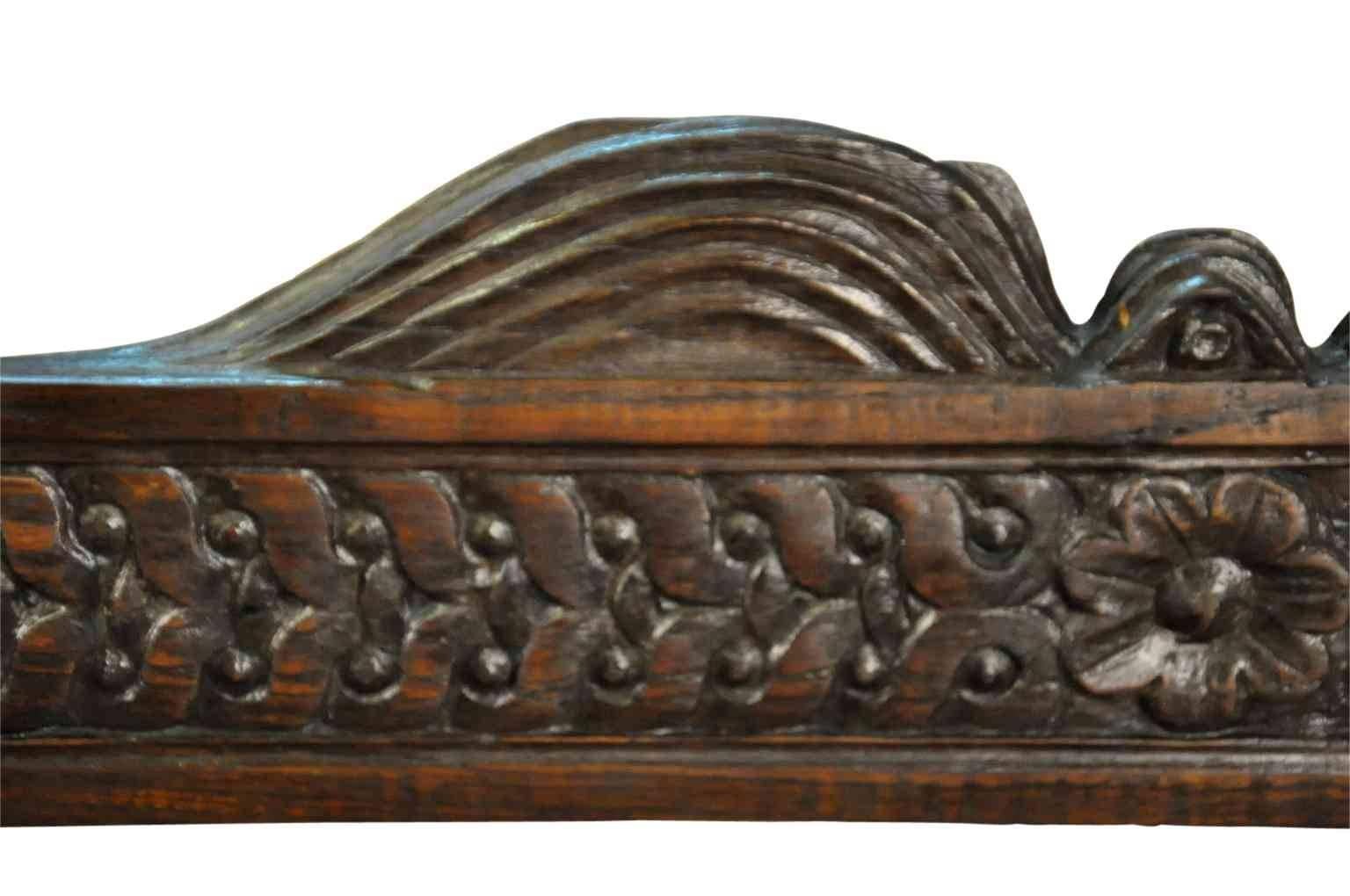 Early 19th Century Settle Bench from Portugal 3