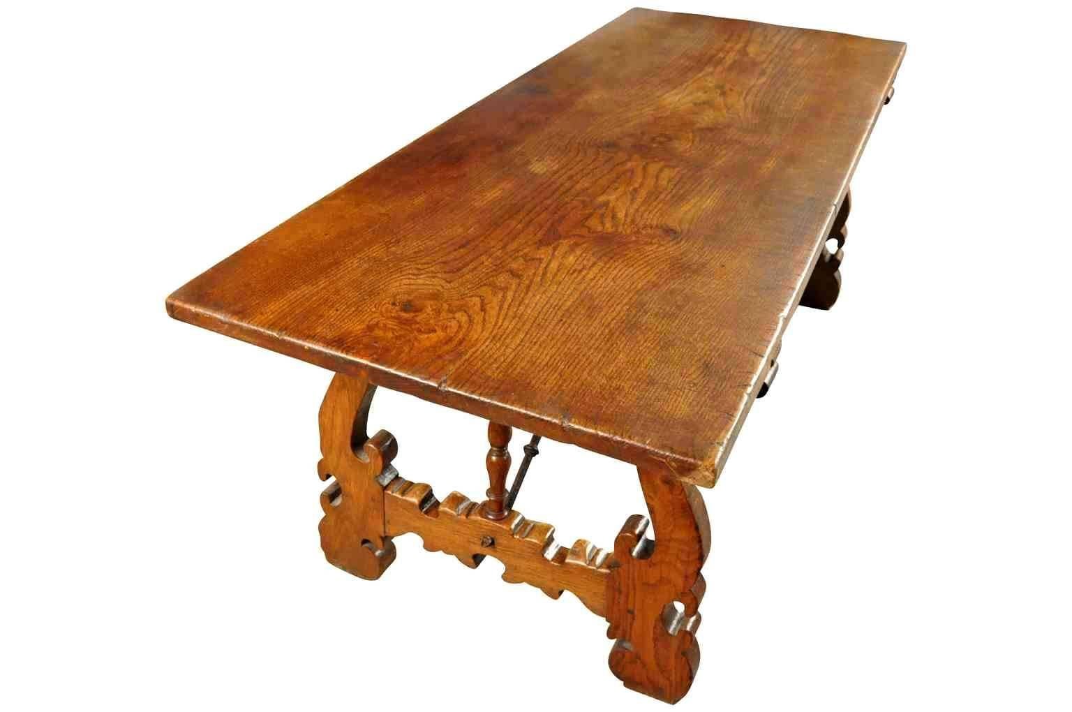 Iron Spanish 19th Century Farm Table