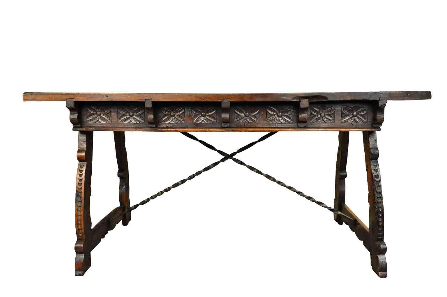 Outstanding Spanish 17th Century Table or Desk 5