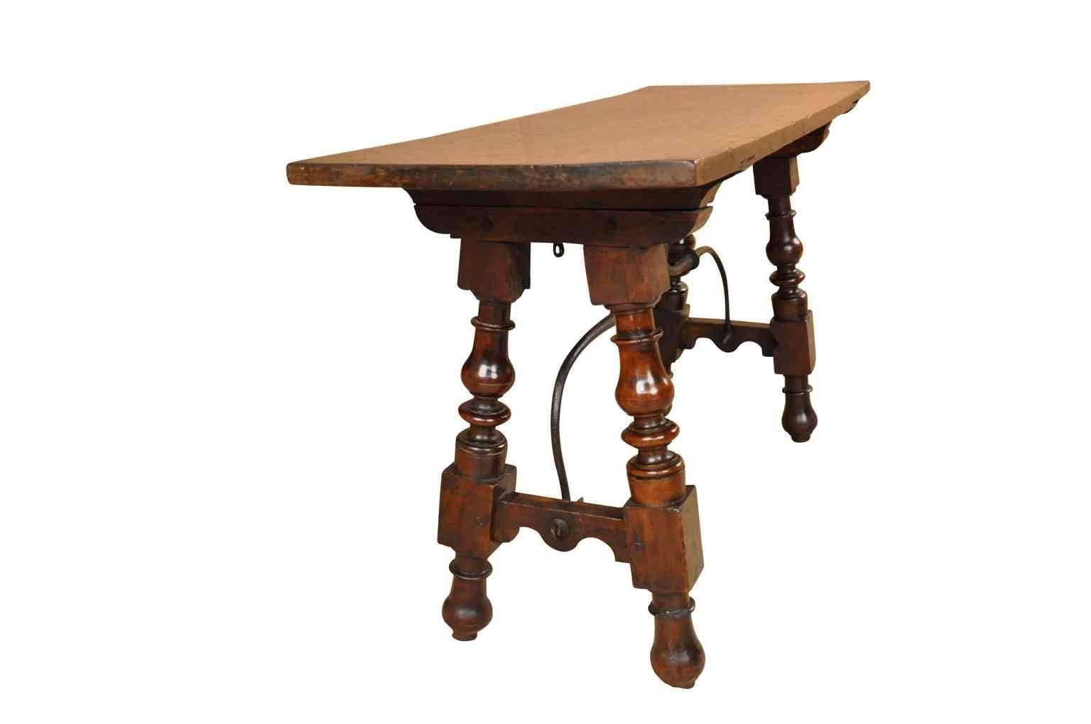 18th Century and Earlier Spanish 18th Century Diminutive Side Table or Console