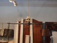 Spanish 18th Century Butcher's Scale Transformed into a Chandelier