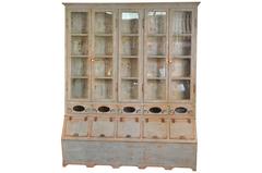 Sensational 19th Century Grenotier, Grain Bin Storage Cabinet from Portugal
