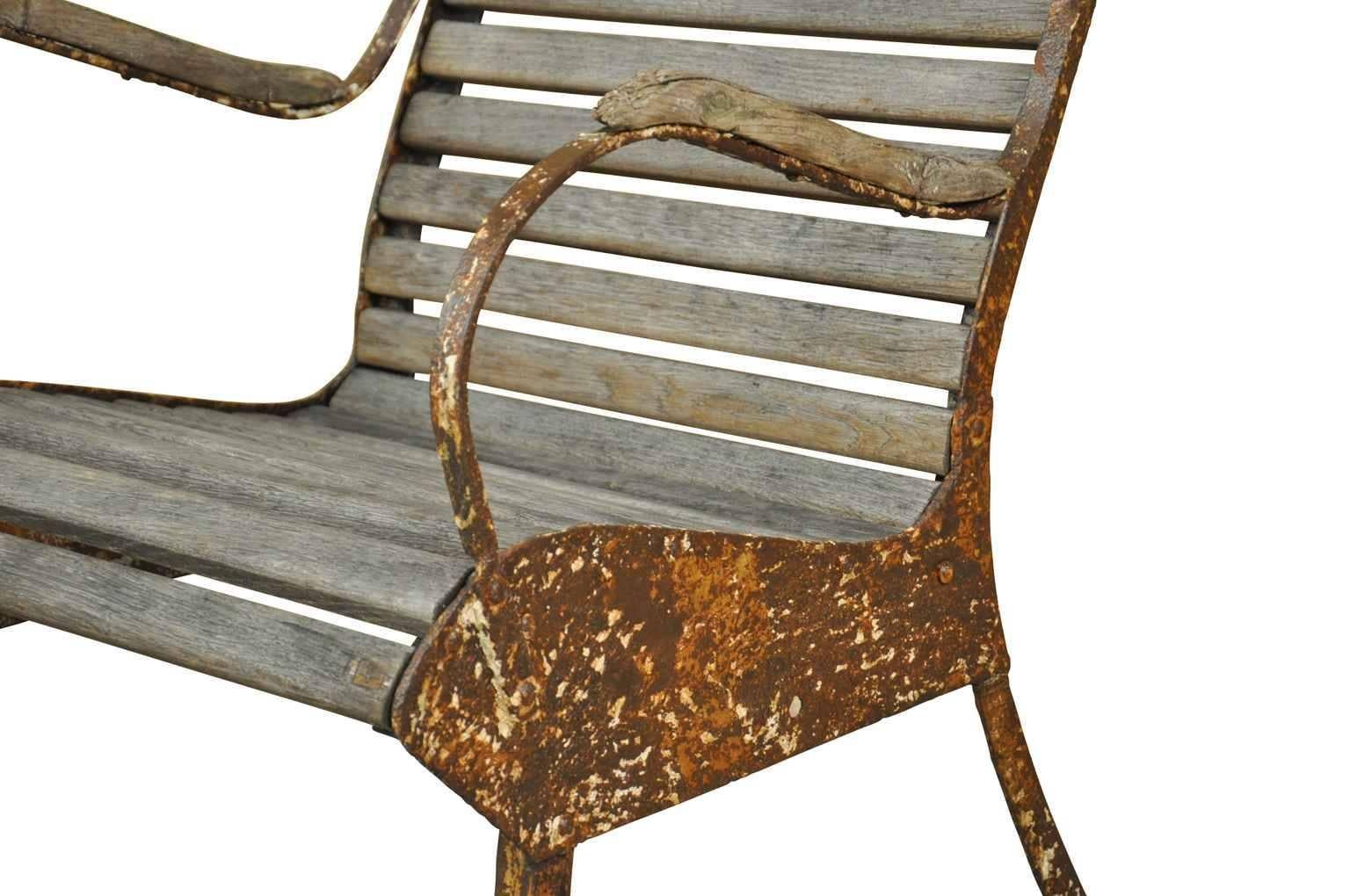 Iron Fabulous French 19th Century Garden Chair