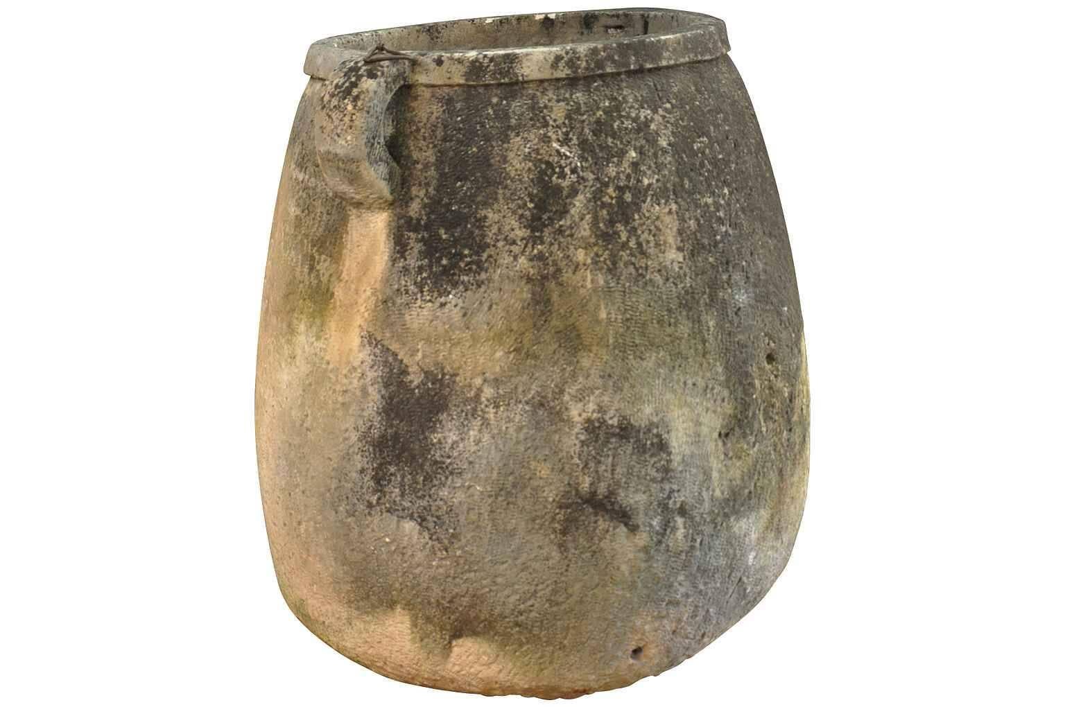 Monumental and Important 17th Century Greek Marble Jar, Urn In Good Condition In Atlanta, GA