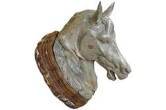 French 19th Century Horse Head