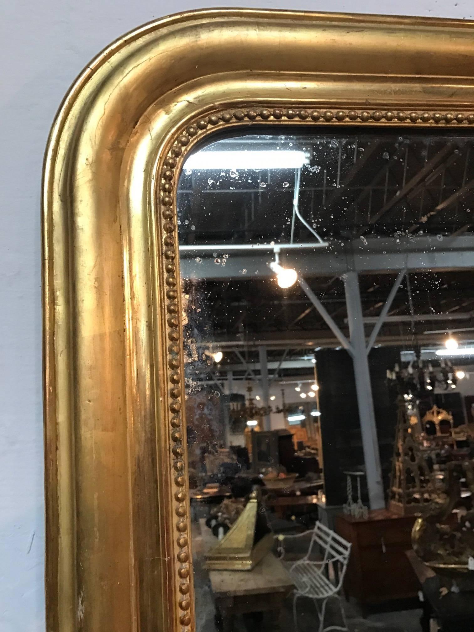 Striking Pair of Louis Philippe Mirrors In Excellent Condition In Atlanta, GA