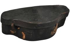 Sensational Early 19th Century Chapeau De Gendarme Hat Box