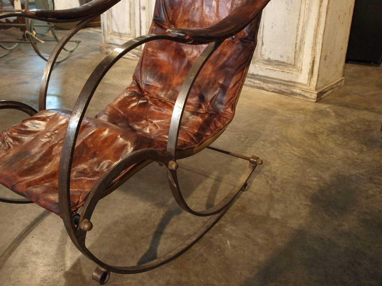 English Steel Rocking Chair 1