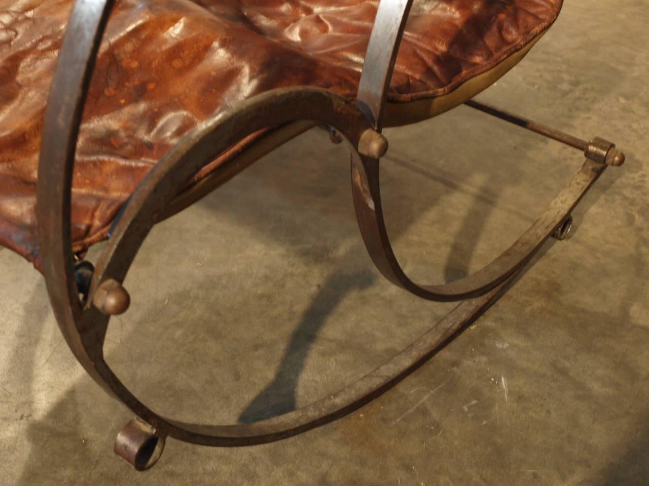 English Steel Rocking Chair 4
