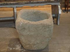 Carved Stone Vasque, Vessel from Spain
