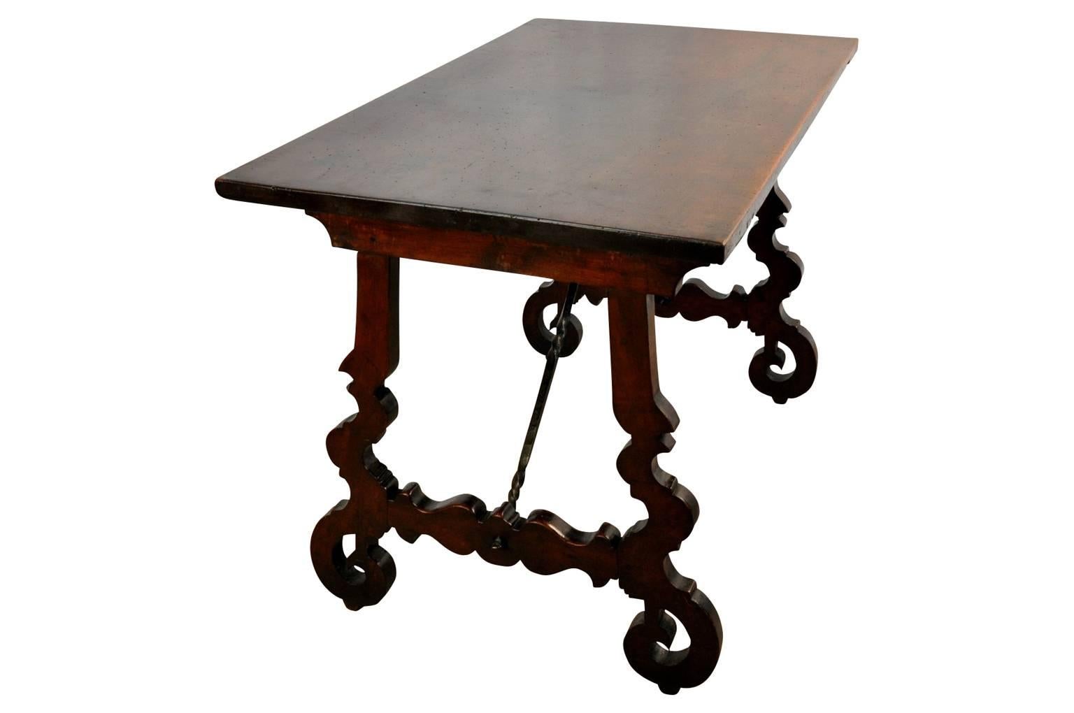 Walnut Stunning 18th Century Spanish Table