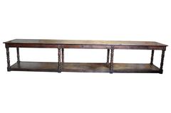 Monumental French 18th Century Drapers Table