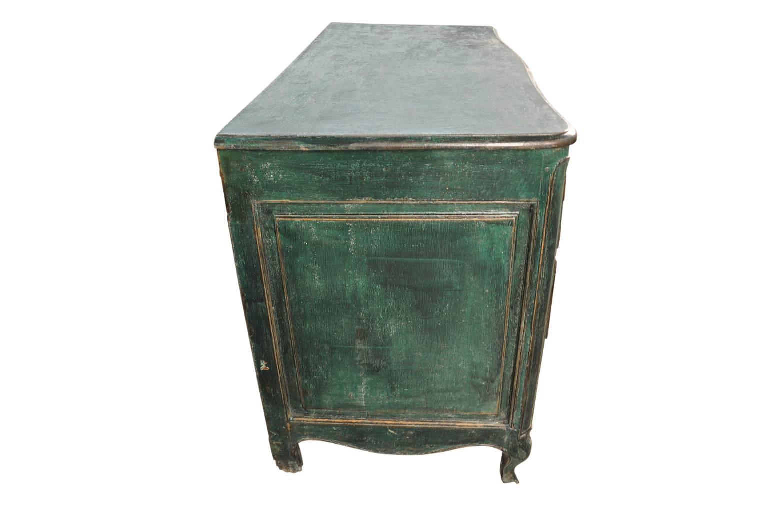French Early 19th Century Arbalette Commode In Excellent Condition In Round Top, TX