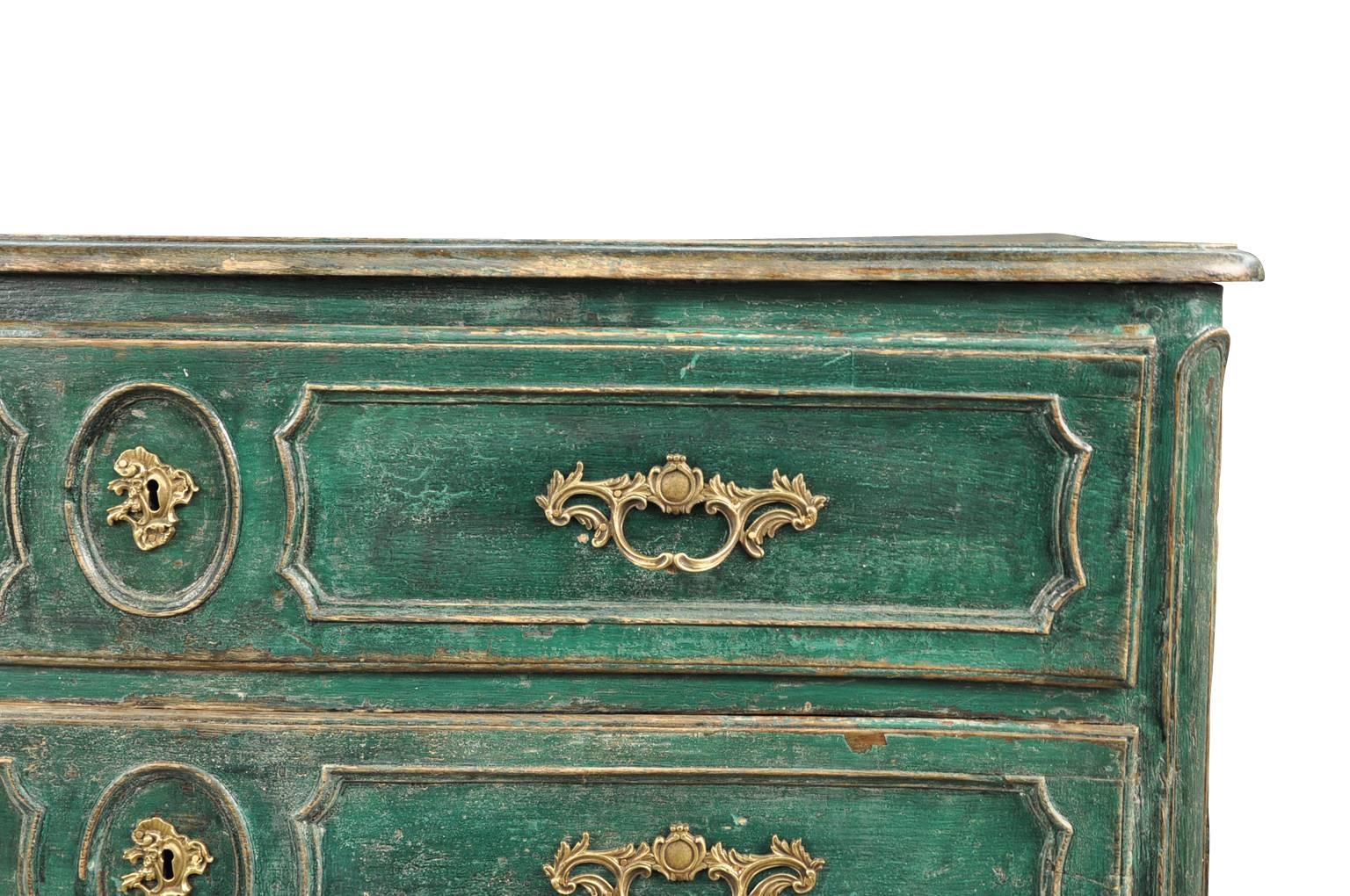 Oak French Early 19th Century Arbalette Commode
