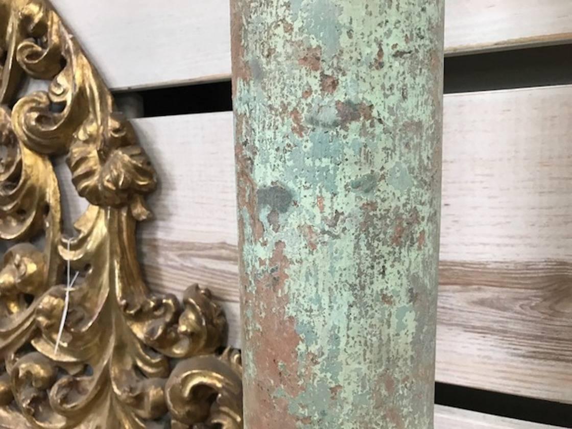 Sensational Set of Four 19th Century Spanish Columns in Cast Iron 1