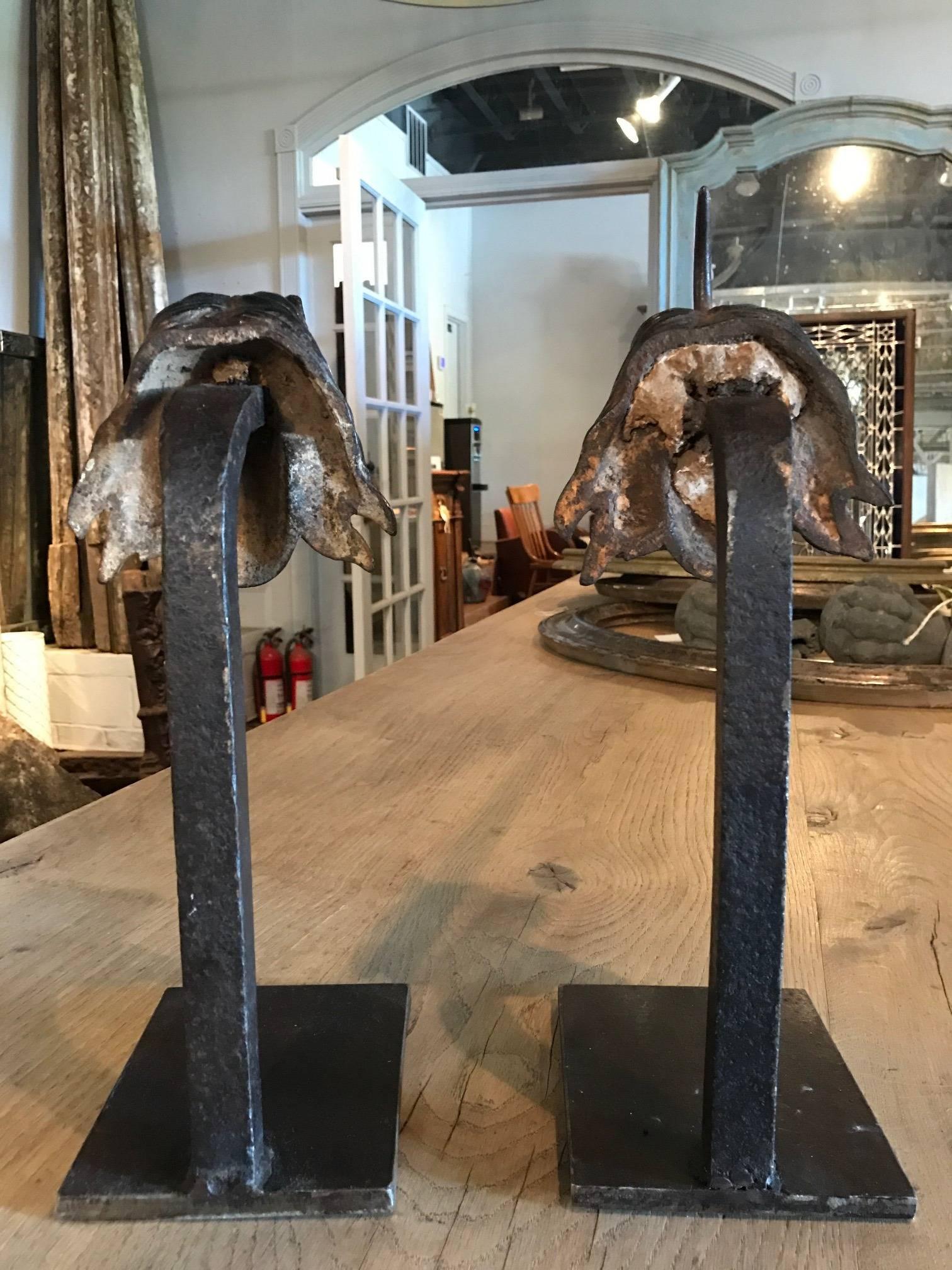 French Early 19th Century Unicorn Bookends 6