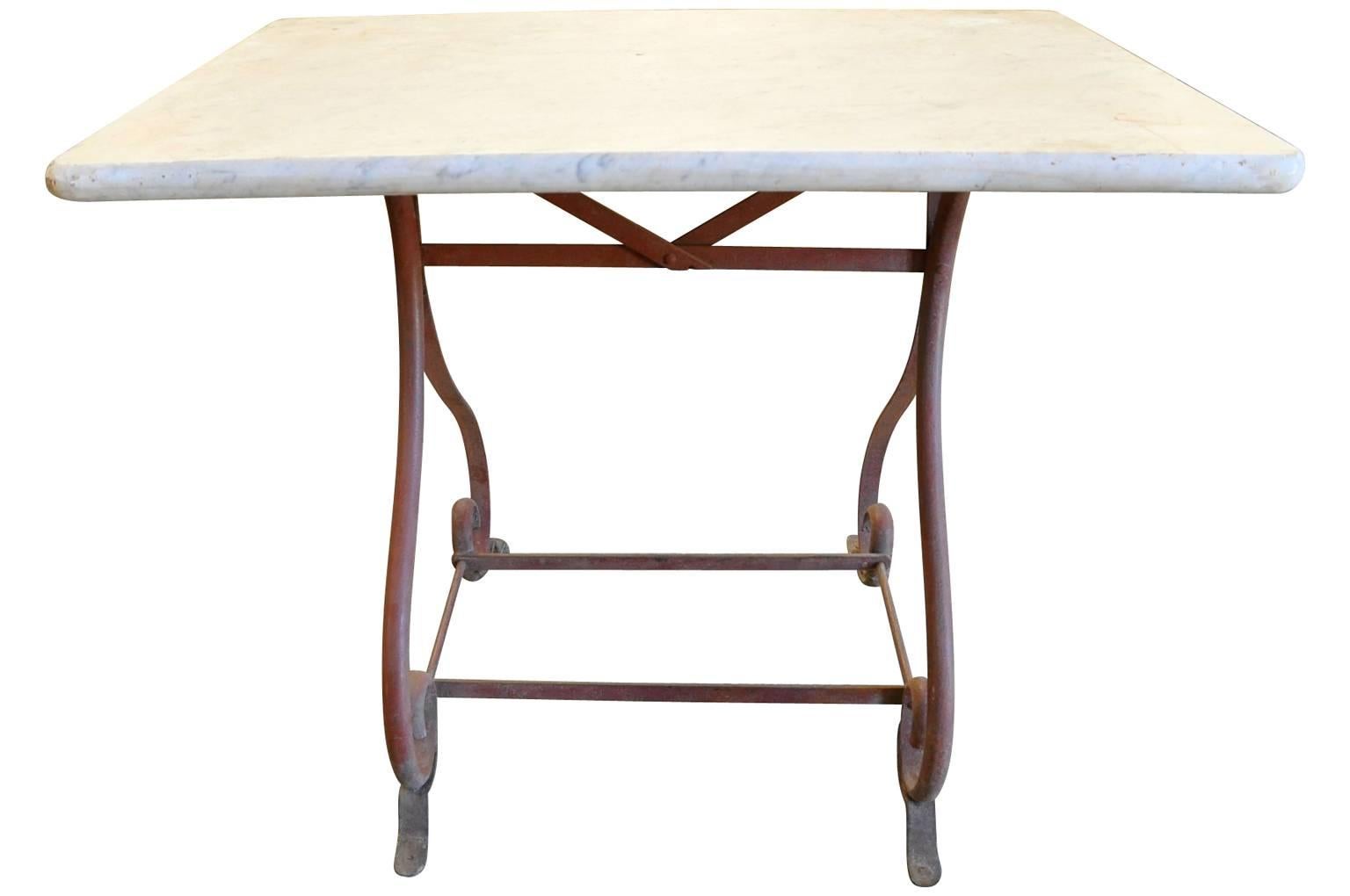 French 19th Century Butcher Table 1