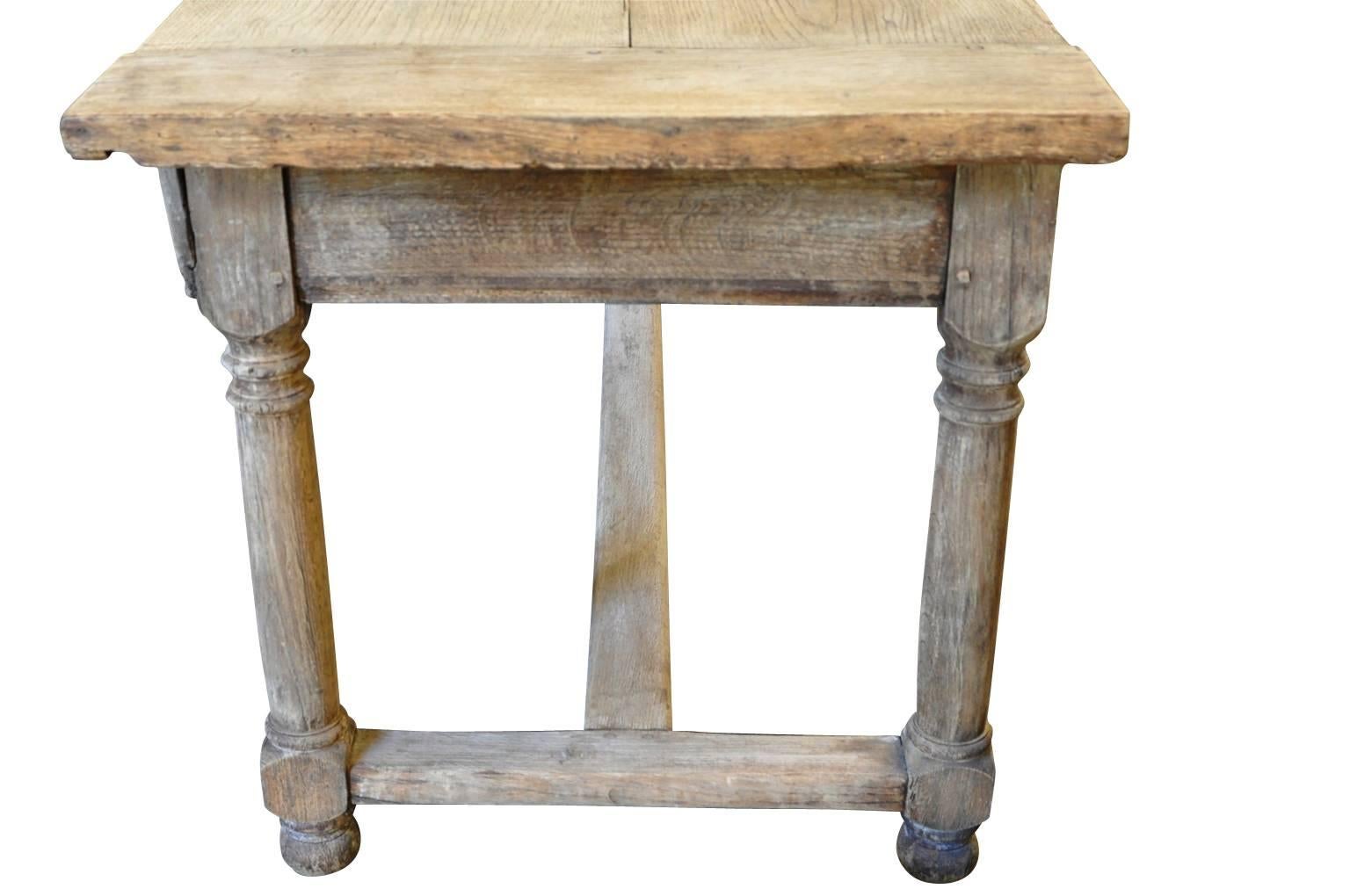French 19th Century Trestle or Console Table 2