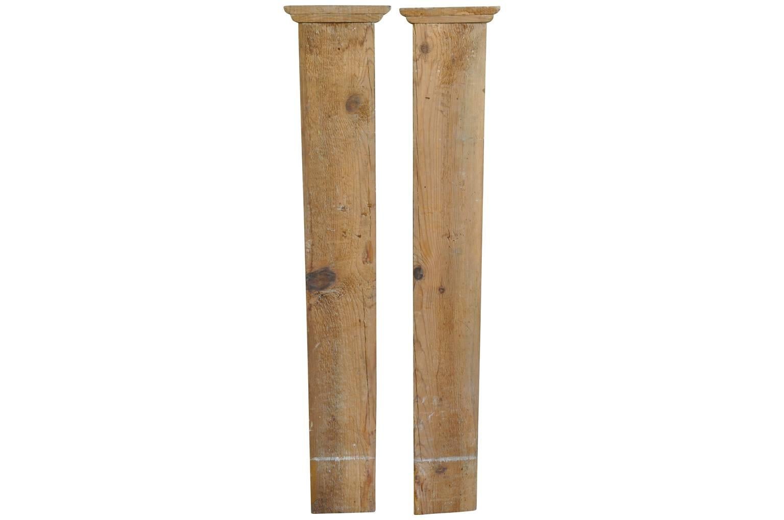 French Early 19th Century Pair of Columns In Good Condition In Atlanta, GA
