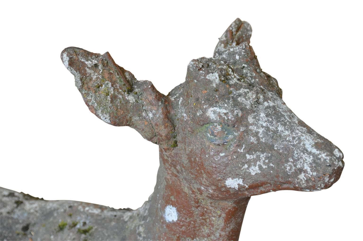 French 19th Century Deer Statue 2