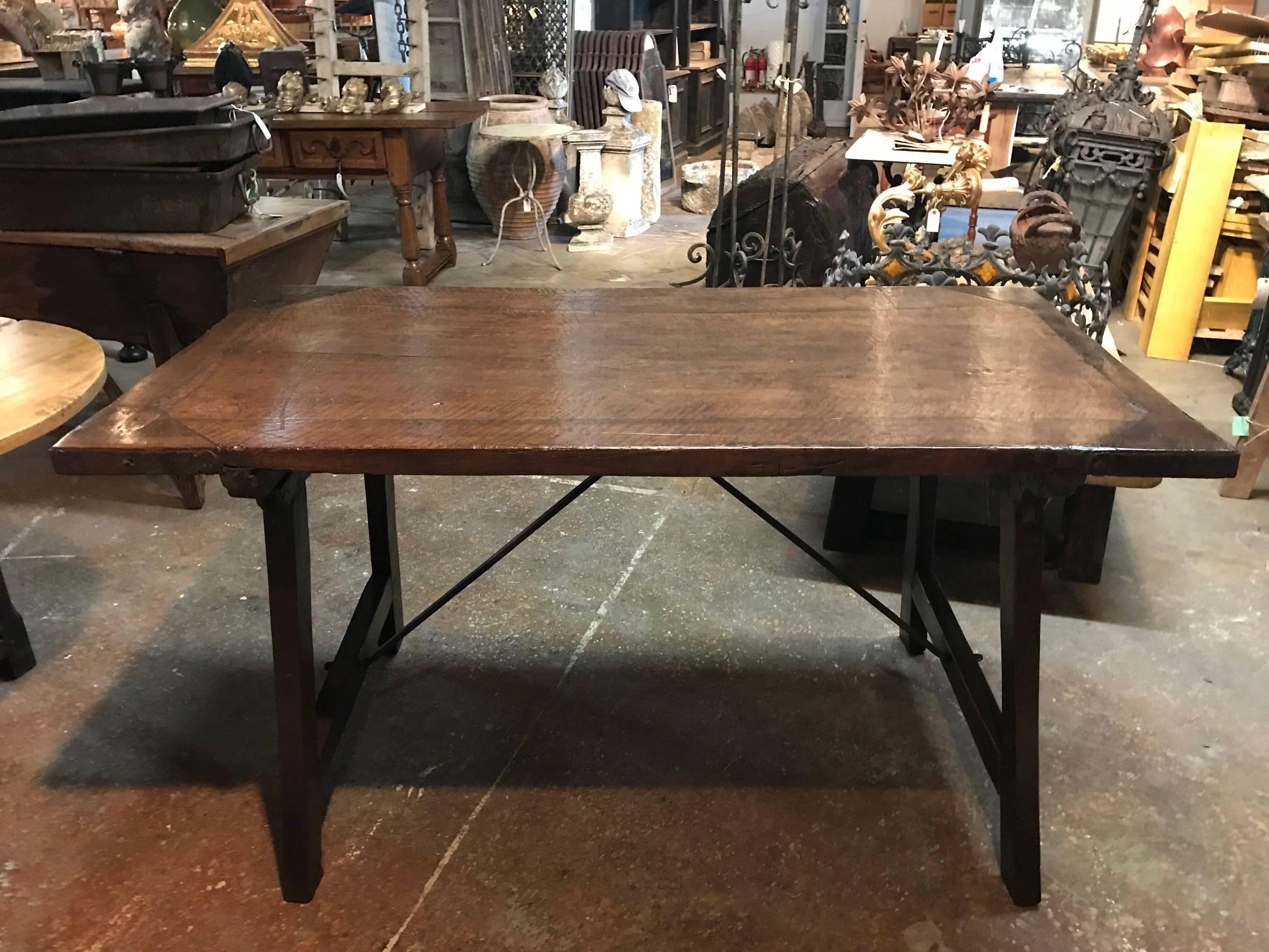 Forged 17th Century Spanish Writing Table