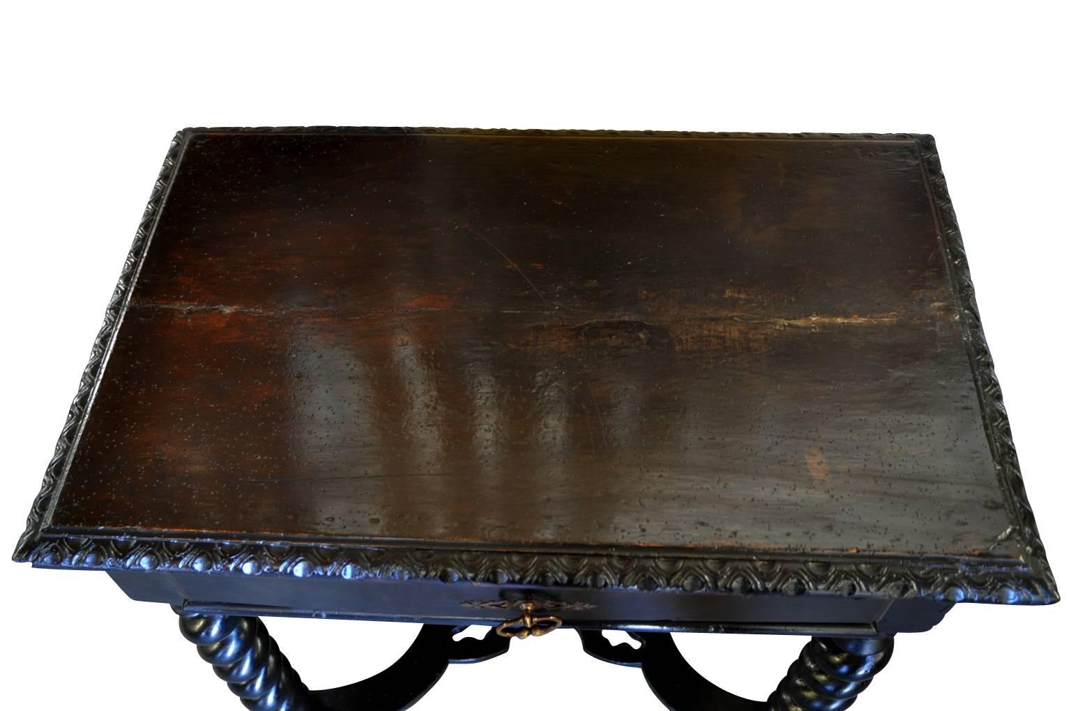 19th Century French Louis XIII Style Writing Table 2