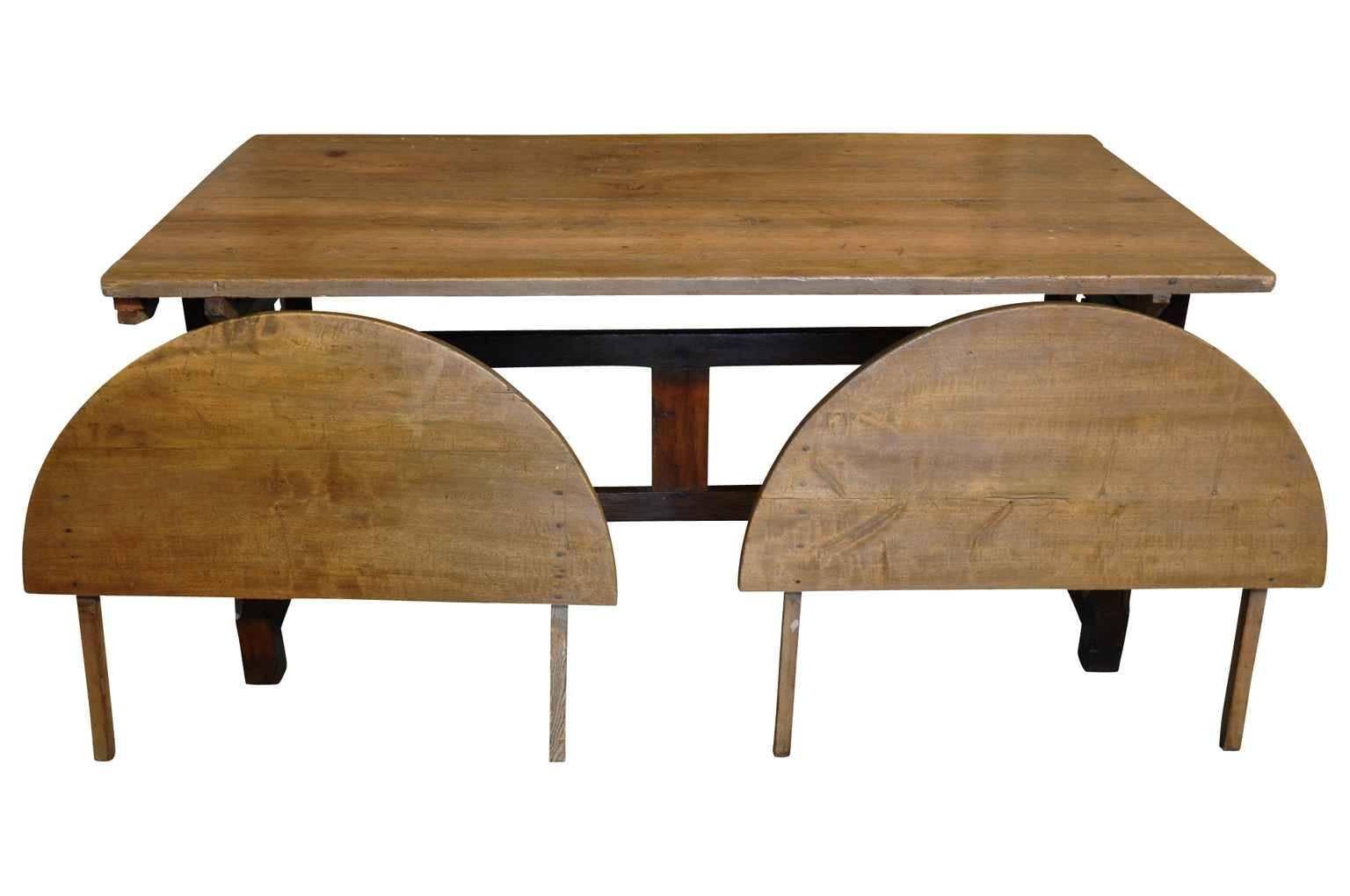 Oak French Country Dining Table