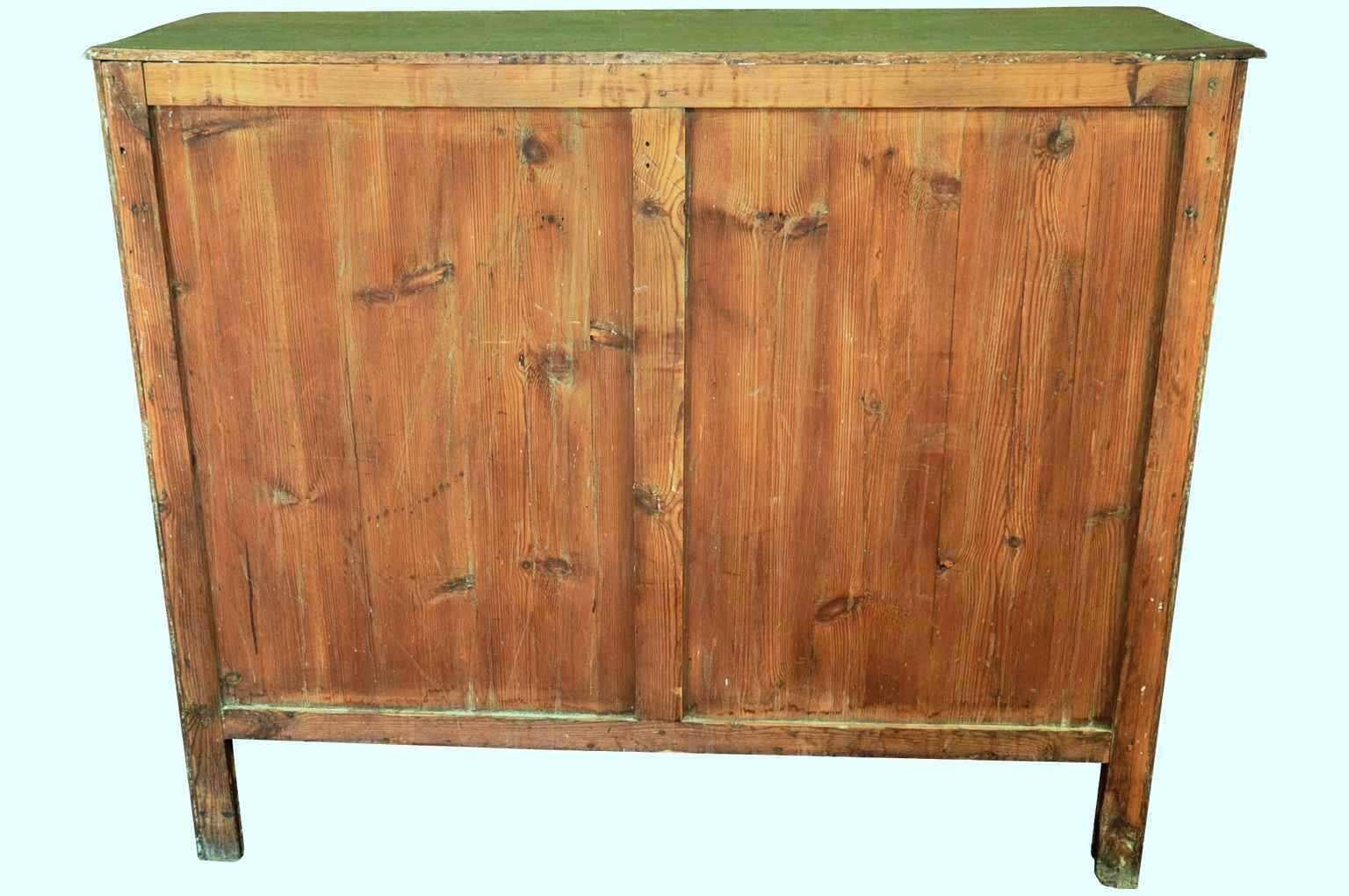 French Provencal 18th Century Buffet in Painted Wood For Sale 4