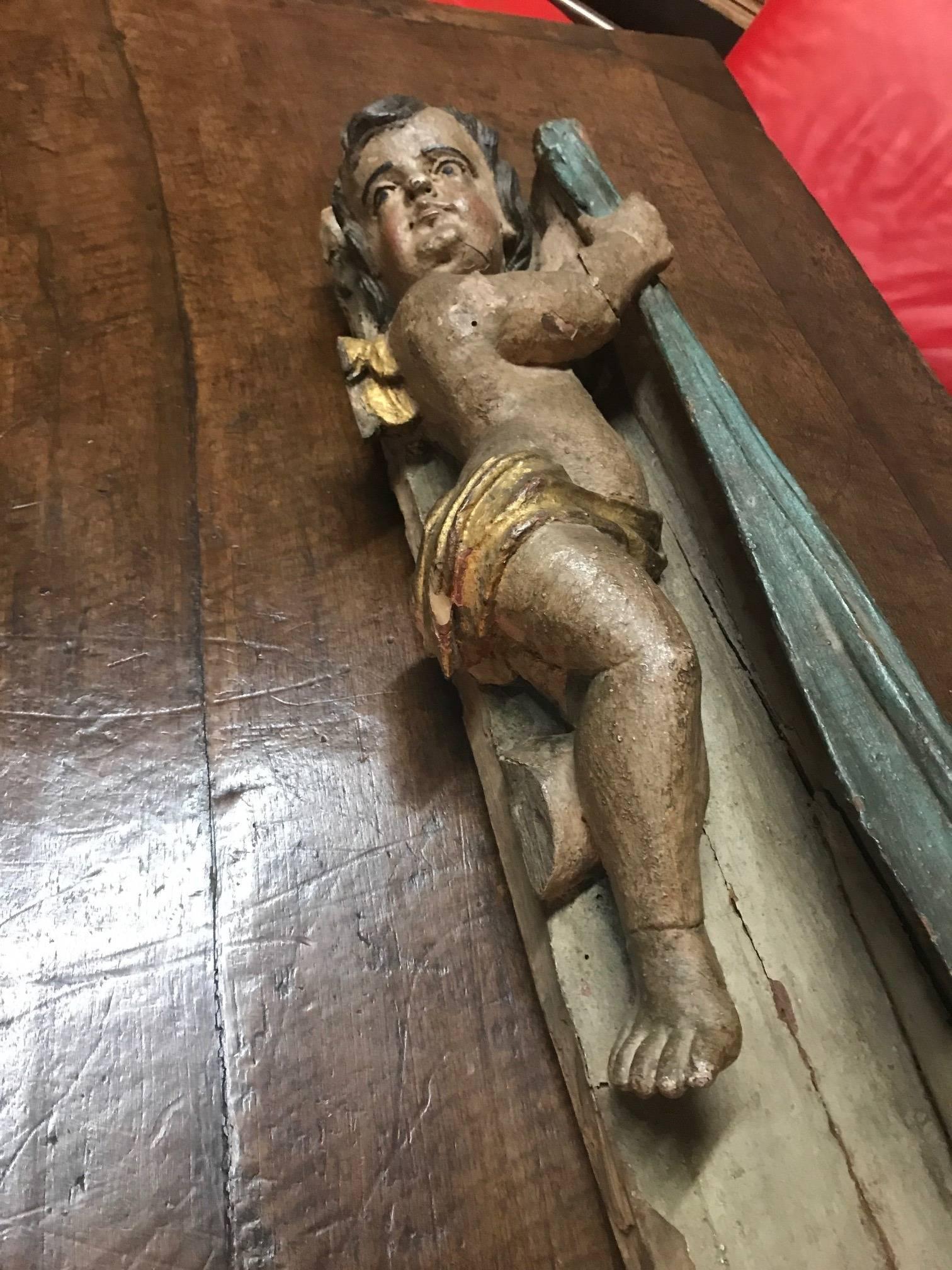 17th Century Italian Putto - Angel For Sale 4