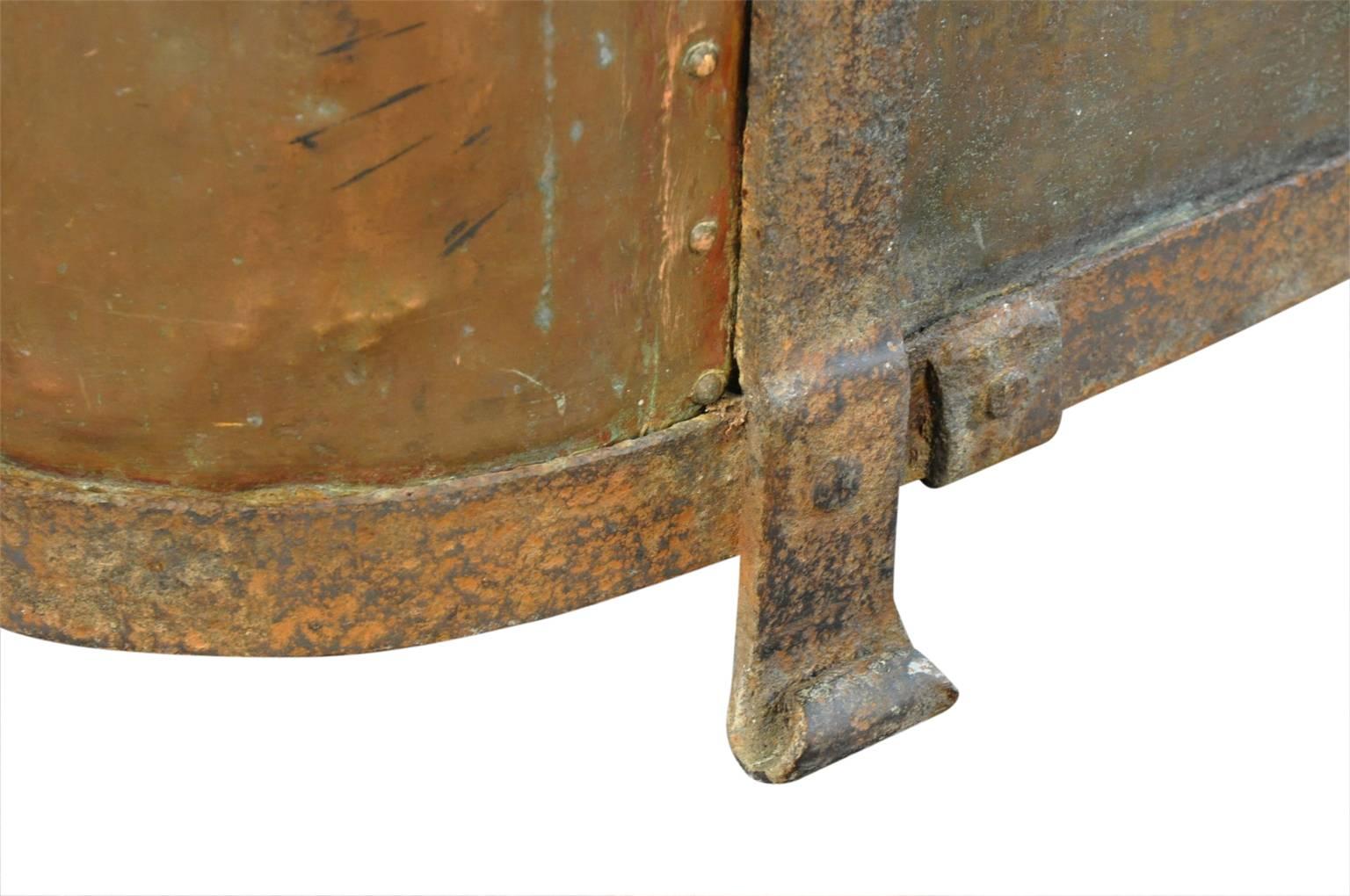 French 19th Century Copper Bathtub 3