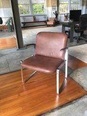 Preben Fabricius & Jørgen Kastholm Leather Conference Chair