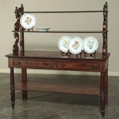 19th Century French Louis Philippe Etagere Buffet