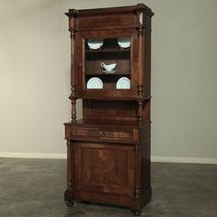 Louis Philippe Mahogany China Buffet, circa 1840