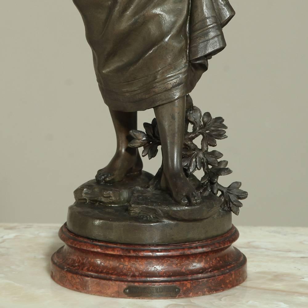 Late 19th Century 19th Century Statue by Bouret