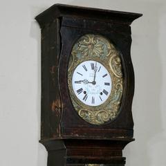 19th Century Country French Long Case Clock