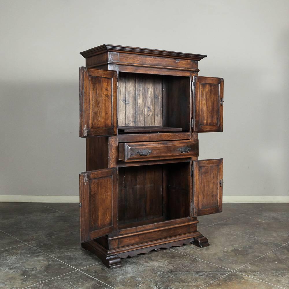 Country 19th Century Rustic Dutch Cabinet