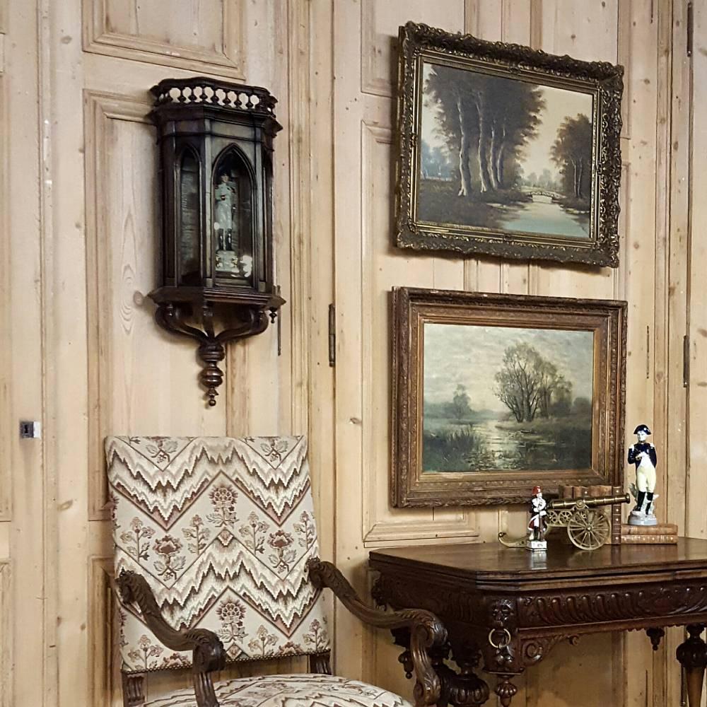 gothic curio cabinet