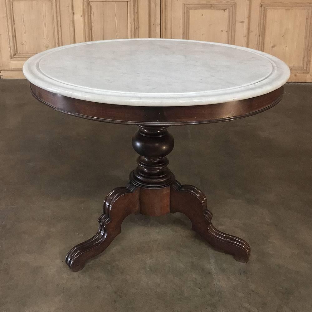 marble top centre table