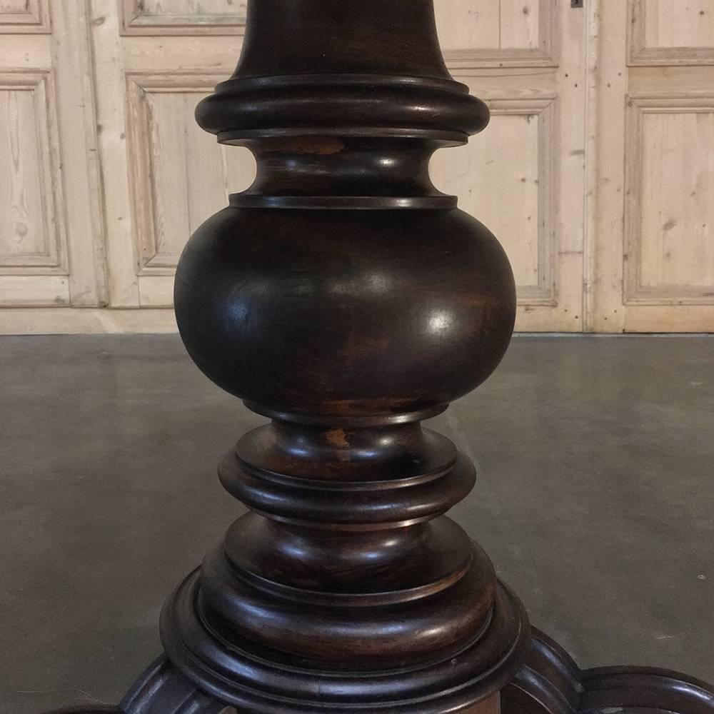 19th Century French Louis Philippe Marble-Top Centre Table 1