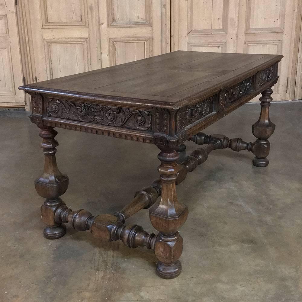 19th Century Renaissance Revival Desk 2