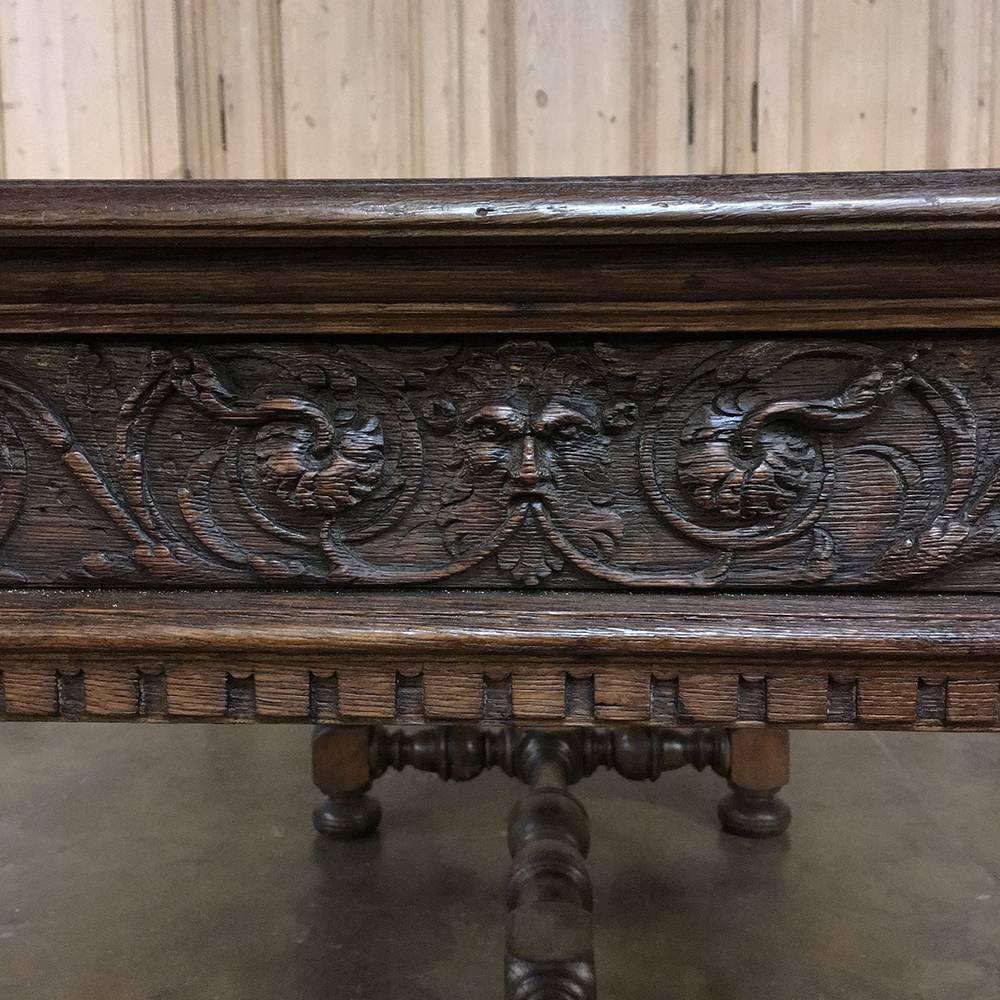 19th Century Renaissance Revival Desk 3