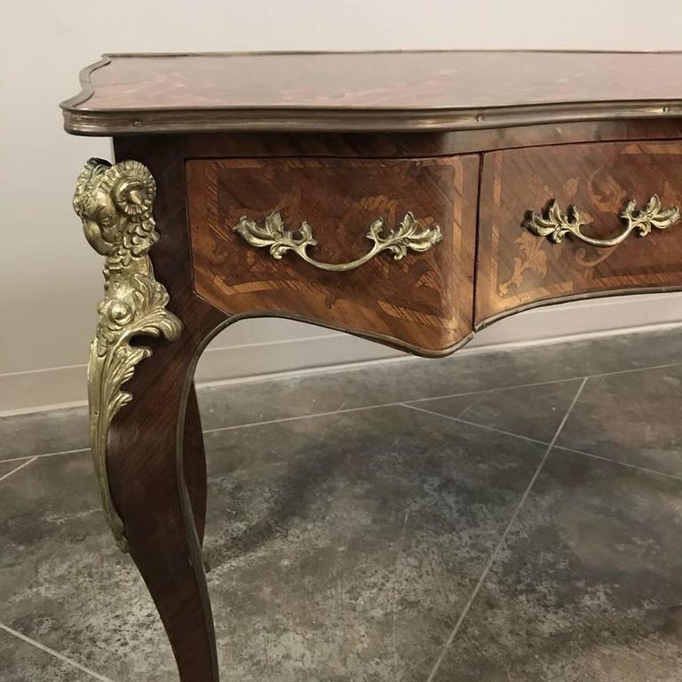 19th Century French Louis XIV Marquetry Desk at 1stDibs louis xiv