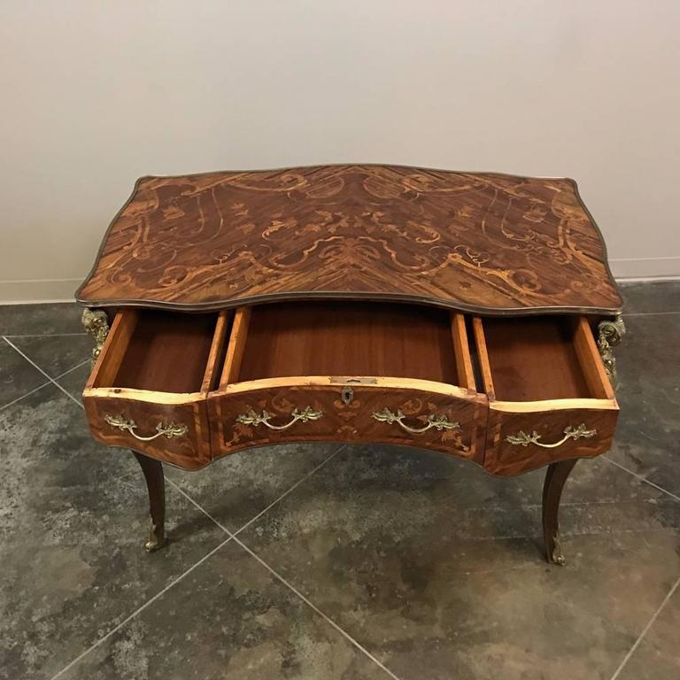 19th Century French Louis XIV Marquetry Desk at 1stDibs louis xiv