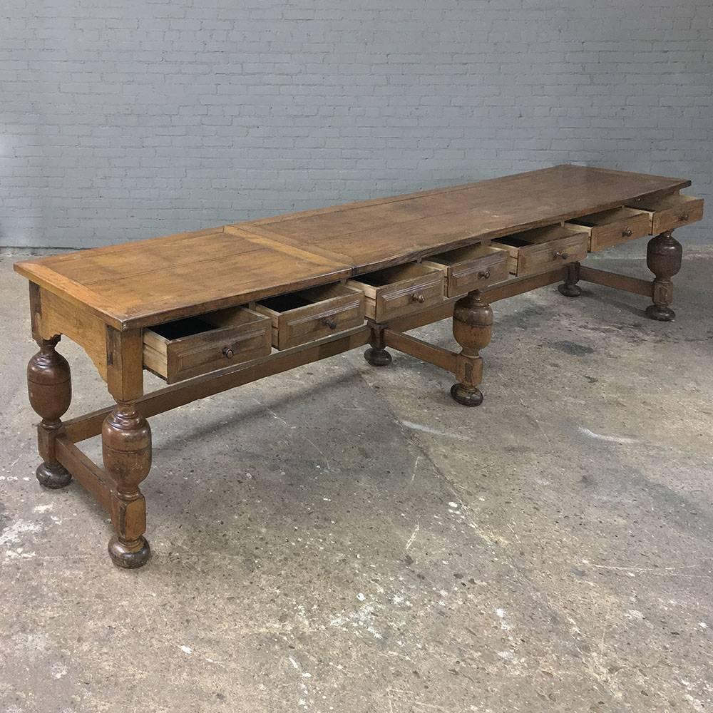 Renaissance Revival 19th Century Grand Conference Table