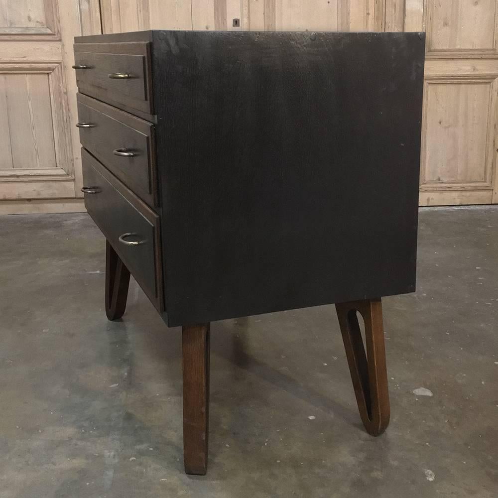 Ebonized Mid-Century Modern Chest of Drawers by Cees Braeckman