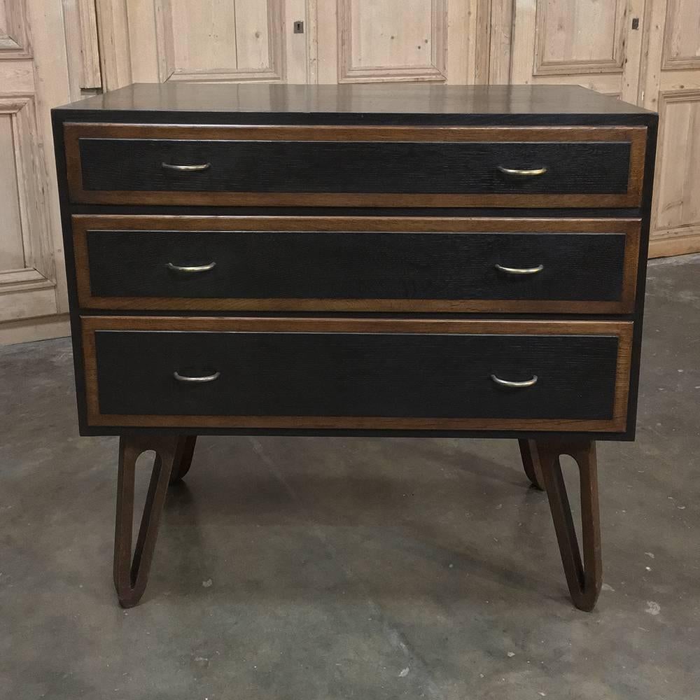 Oak Mid-Century Modern Chest of Drawers by Cees Braeckman